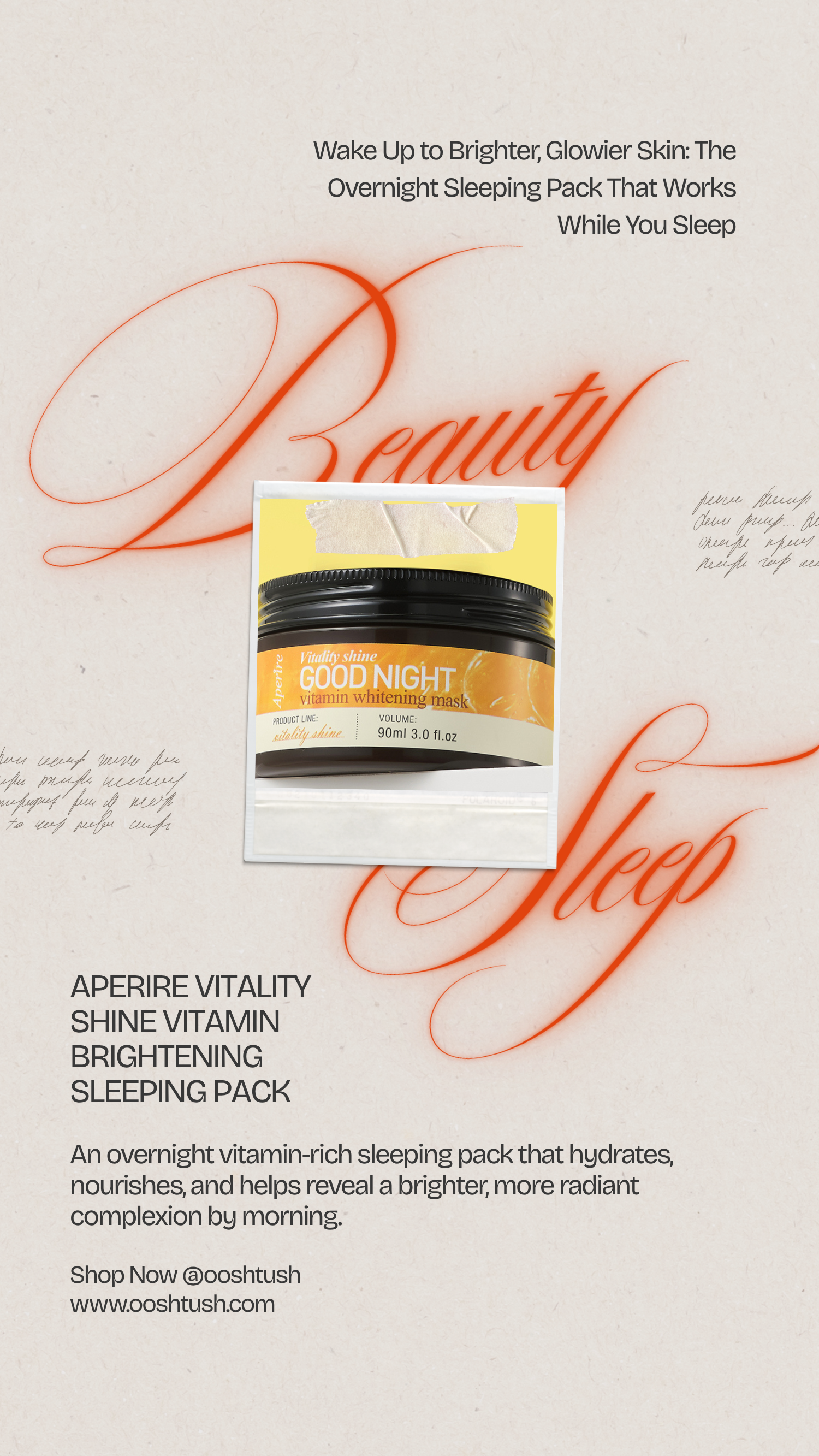 The Vitamin Cream That Makes Dull, Tired Skin Look Bright, Plump, and Glass-Like Overnight