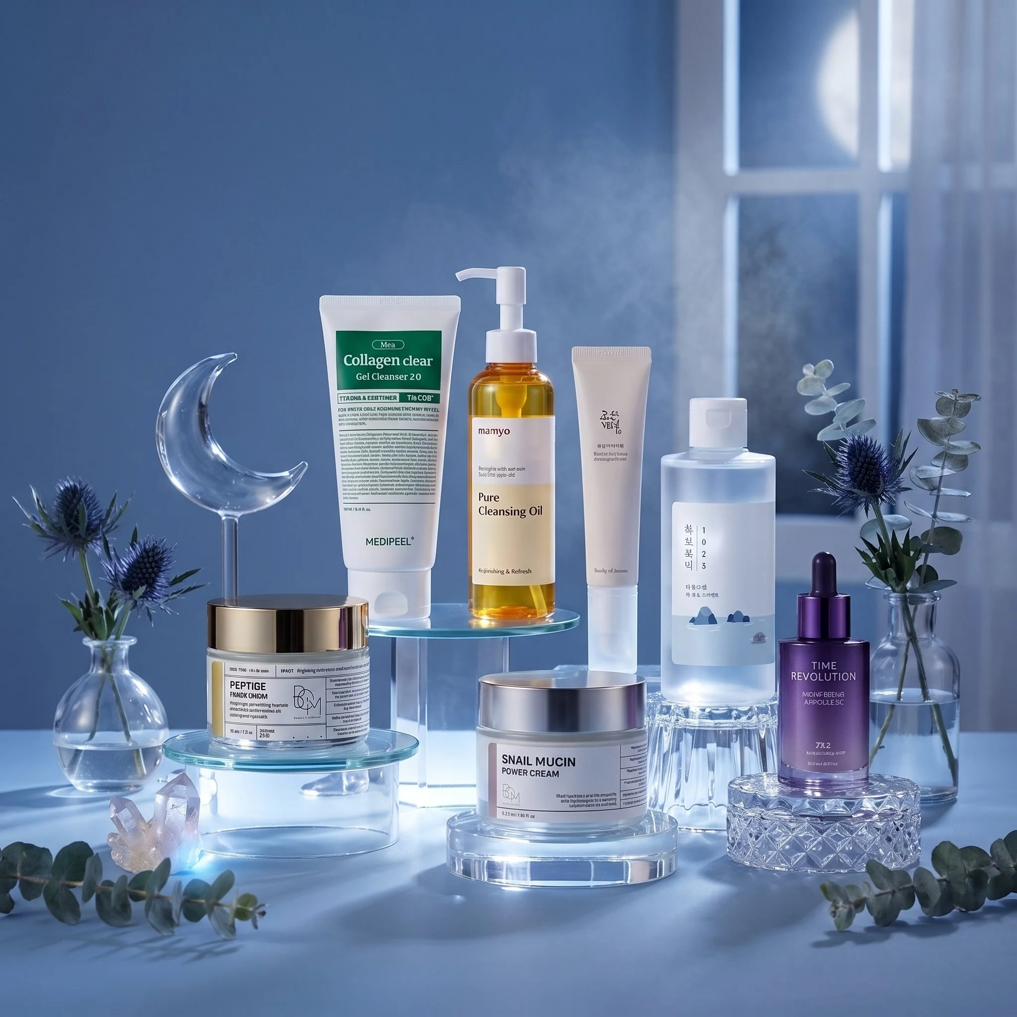 ✨ Your 7-Step Glass Skincare Routine just got an upgrade!

Our newly updated Morning &amp; Night Glass Skin Routine now features the MEDIPEEL Green Cica Collagen Clear Gel Cleanser 2.0 as your night cleanser&mdash;a refreshing addition to help cleans