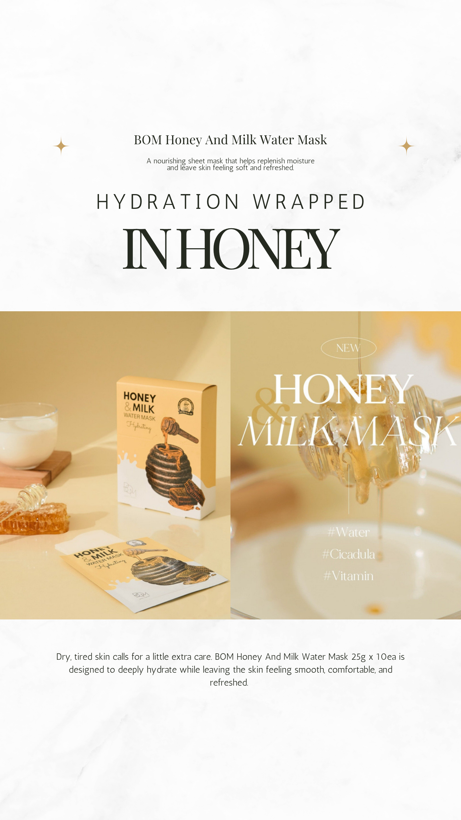 Hydration Wrapped in Honey
