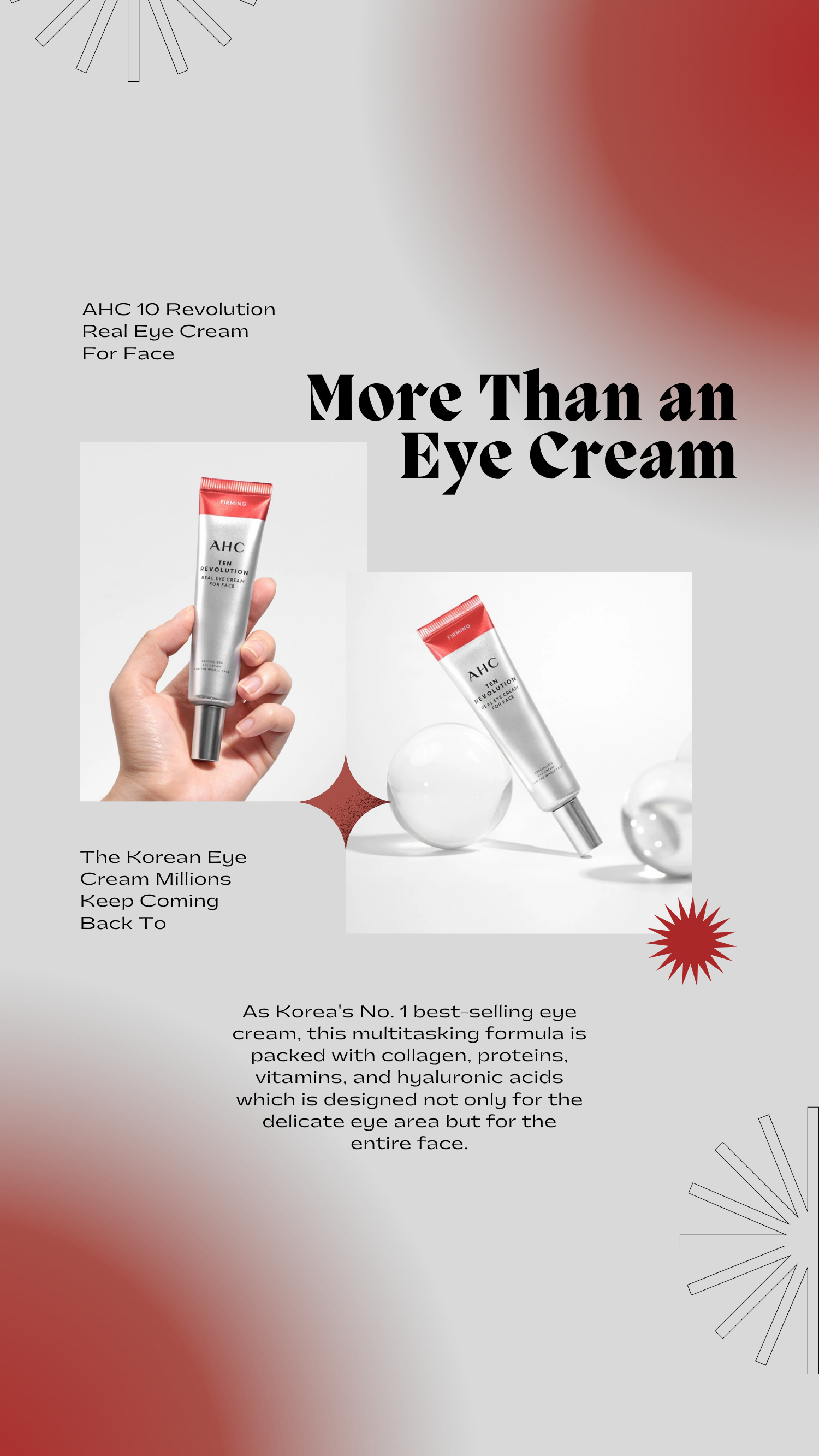 More Than Just an Eye Cream: AHC 10 Revolution Real Eye Cream For Face