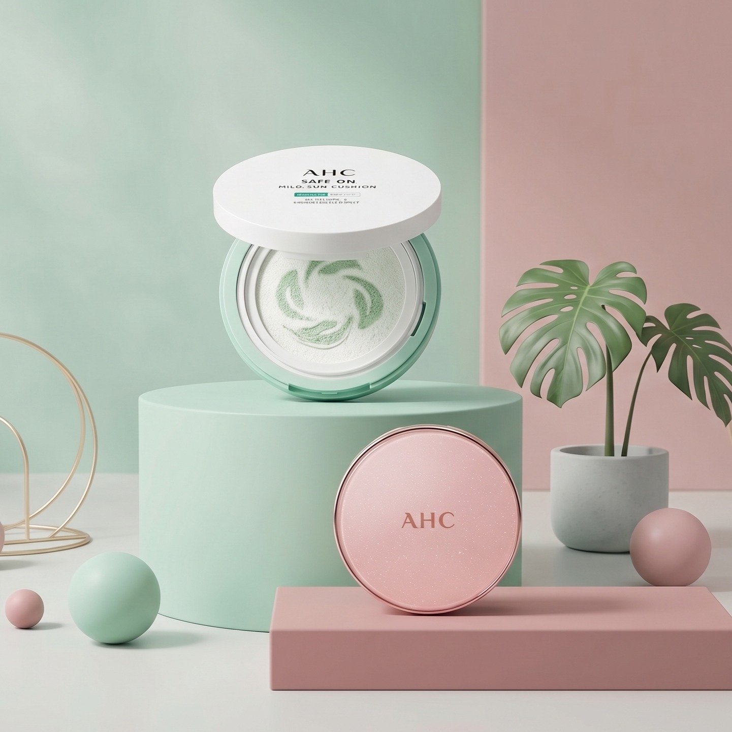 ☀️✨ Sun protection, made easy!
Meet the AHC Aura Secret Tone Up Cushion SPF30 PA++ for a fresh, tone-up finish and the AHC Safe On Mild Sun Cushion SPF50+ PA++++ for high-protection, easy reapplication. 💙 Perfect for keeping sun care within reach!
#