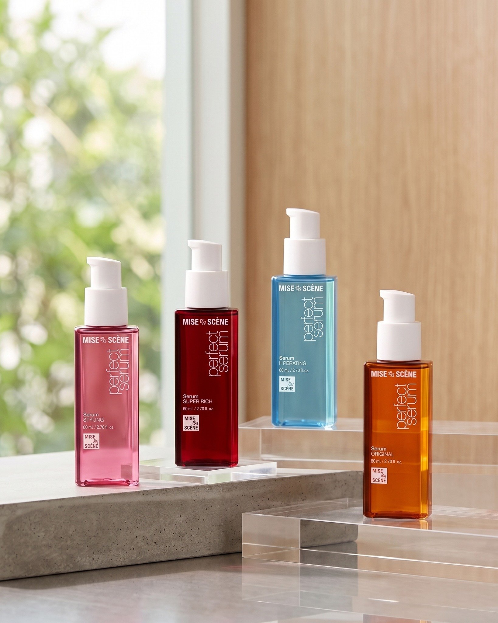 ✨ 4 kinds of Perfect, one iconic serum. 💛

Meet the mise en sc&egrave;ne Perfect Serum collection: Original, Hydrating, Styling, and Super Rich. 💇🏻&zwj;♀️✨ Different hair needs, different Perfect Serum. Which one is yours?

#MiseEnScene #PerfectSe