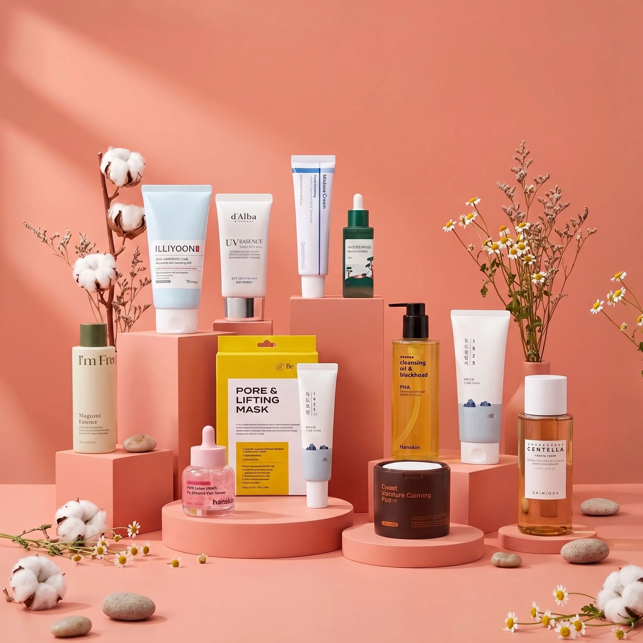 🩵✨ A fresh lineup for sensitive, acne-prone skin!
Our 10-Step Sensitive &amp; Acne Skincare Routine just got a major refresh, with almost an entirely new lineup of K-beauty favorites to help calm, hydrate, and support your skin barrier while caring 