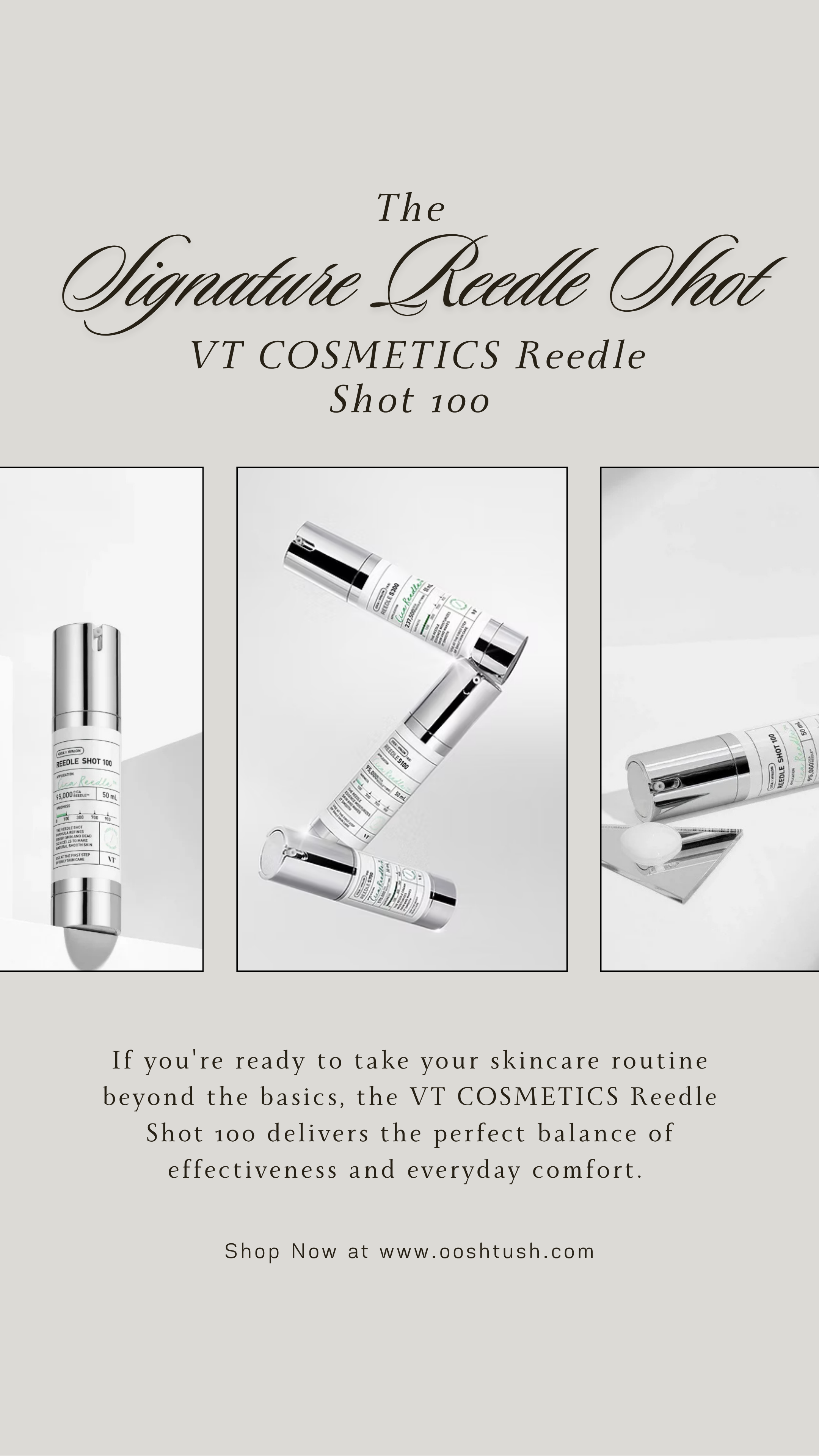 The Signature Reedle Shot: VT COSMETICS Reedle Shot 100