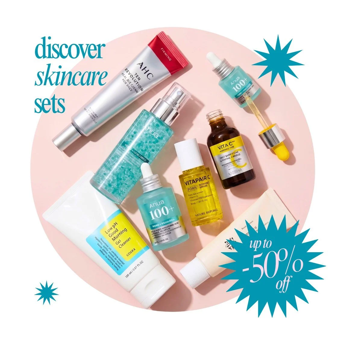 🧴✨ Your skin, your routine, your perfect match! From complete multi-step skincare routines to curated bundles for different skin types and concerns, find the right K-beauty essentials to build your ideal skincare lineup. 💗

#KoreanSkincare #Skincar