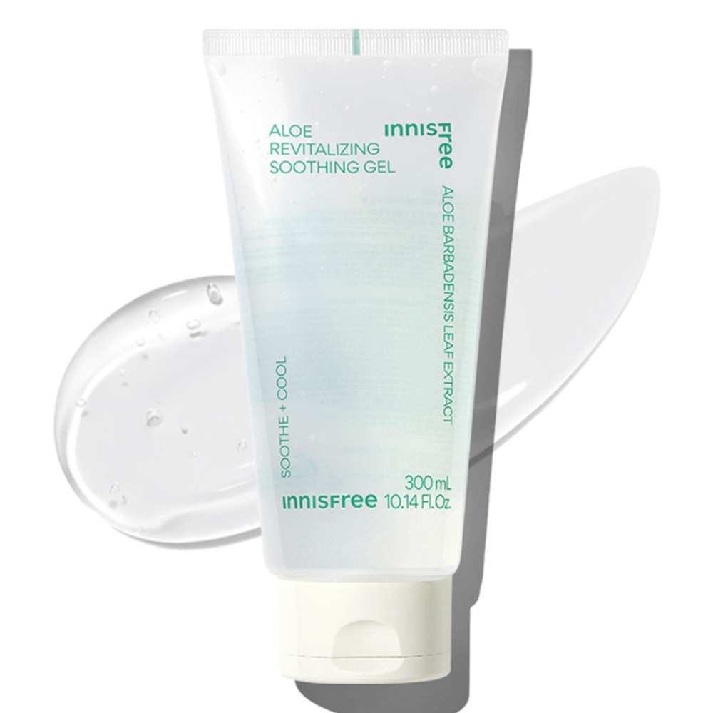 Innisfree Aloe Revital Soothing Gel 300ml  Cooling Relief  OoshTush