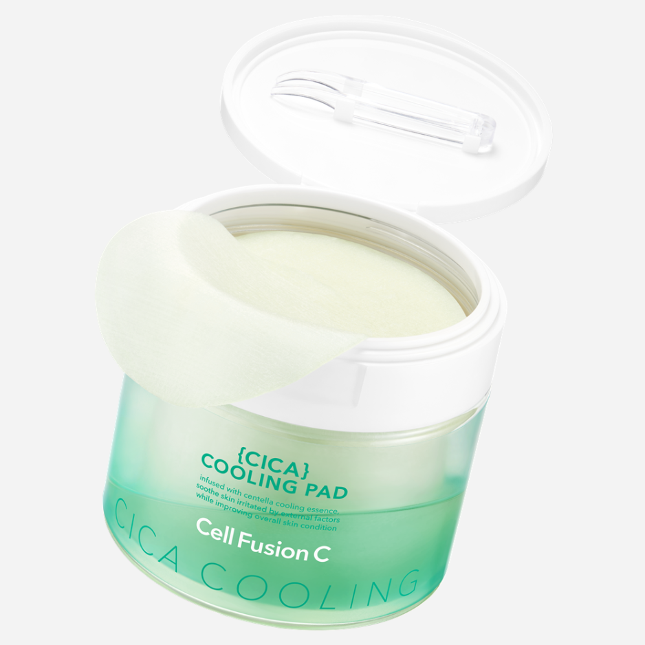 Cell Fusion C Cooling Pads - Redness Relief & Skin Hydration