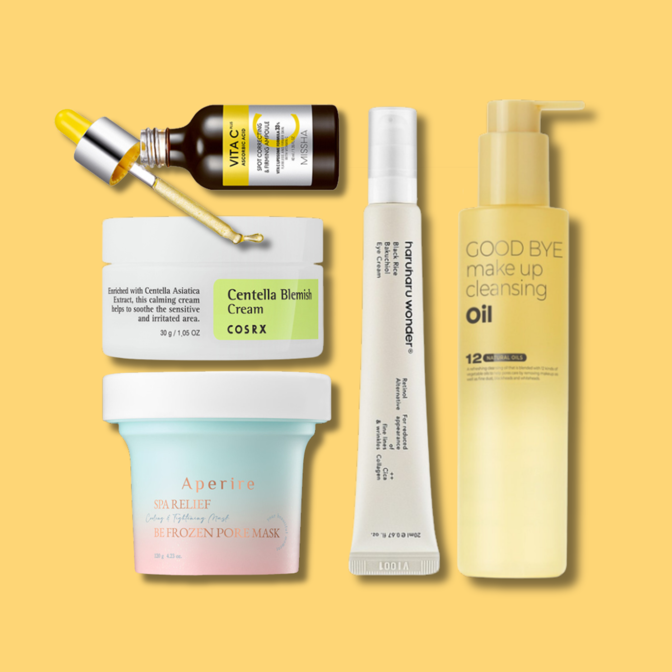 5-Step Shine-Free Skincare Routine for Oily Skin | OoshTush | K-beauty | Free Shipping Over $50 USD