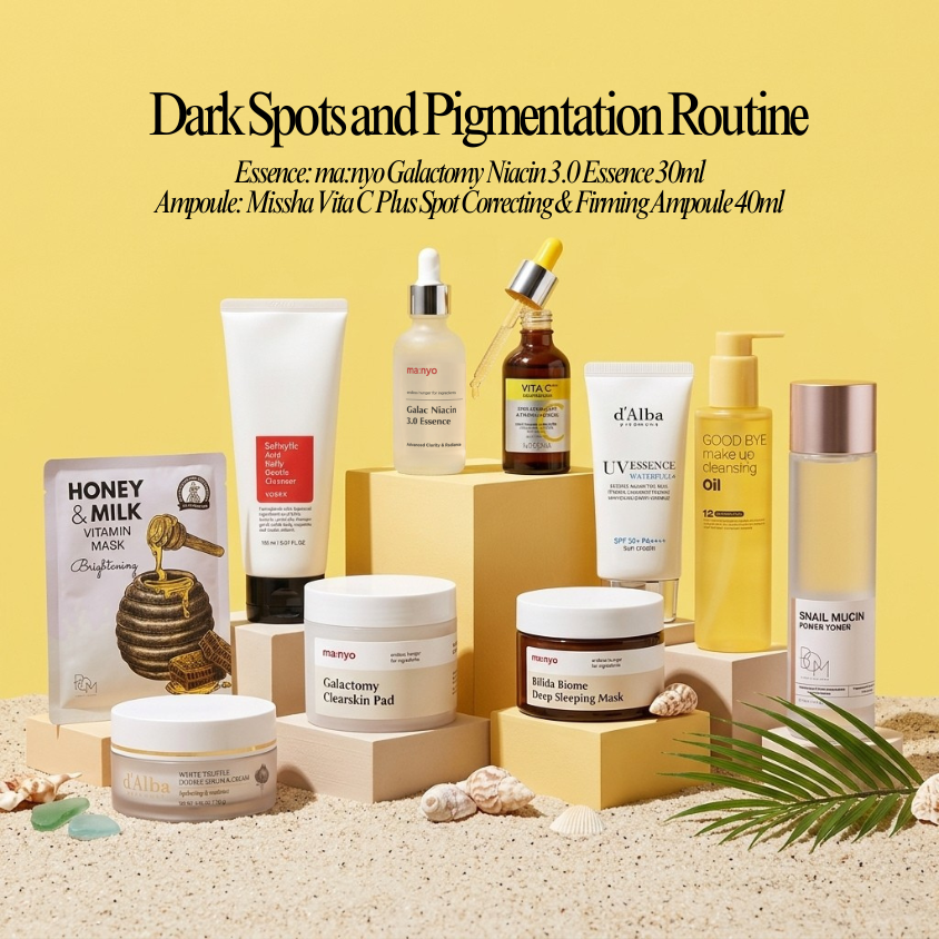 Dark Spots and Pigmentation Routine