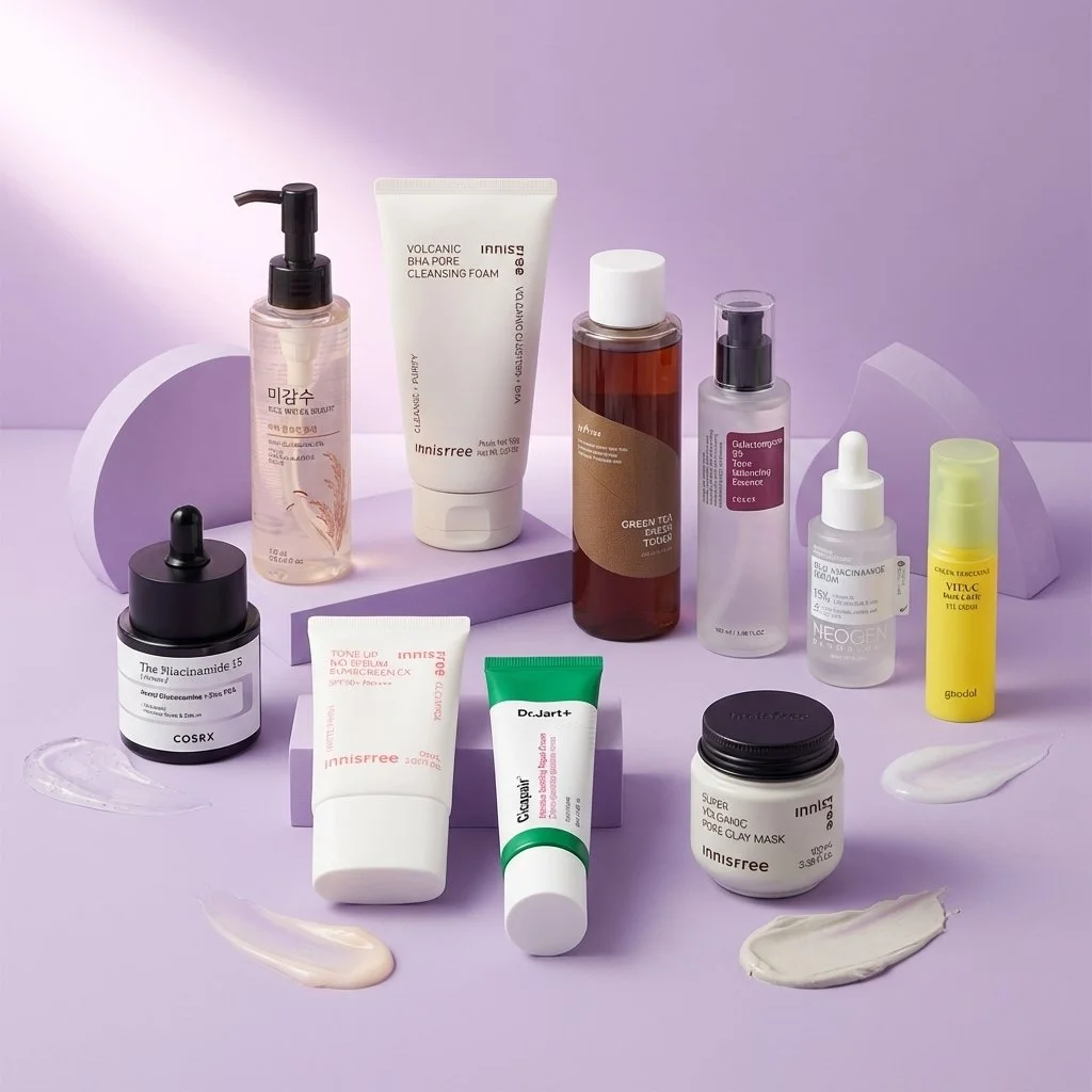 10-Step Ultimate Radiance Skincare Routine Normal/Dry & Oil/Combination Skin | OoshTush | K-beauty