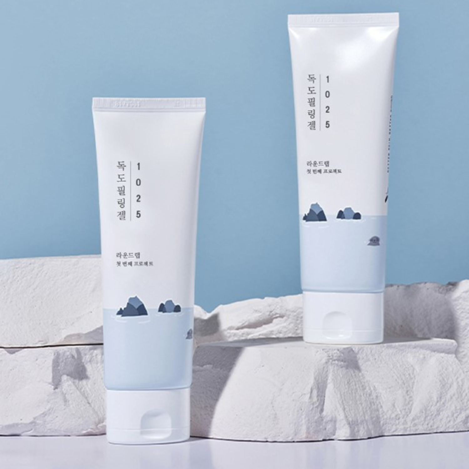 Round Lab 1025 Dokdo Cleansing Peeling Gel 120ml | OoshTush | Korean Skincare | K-Beauty
