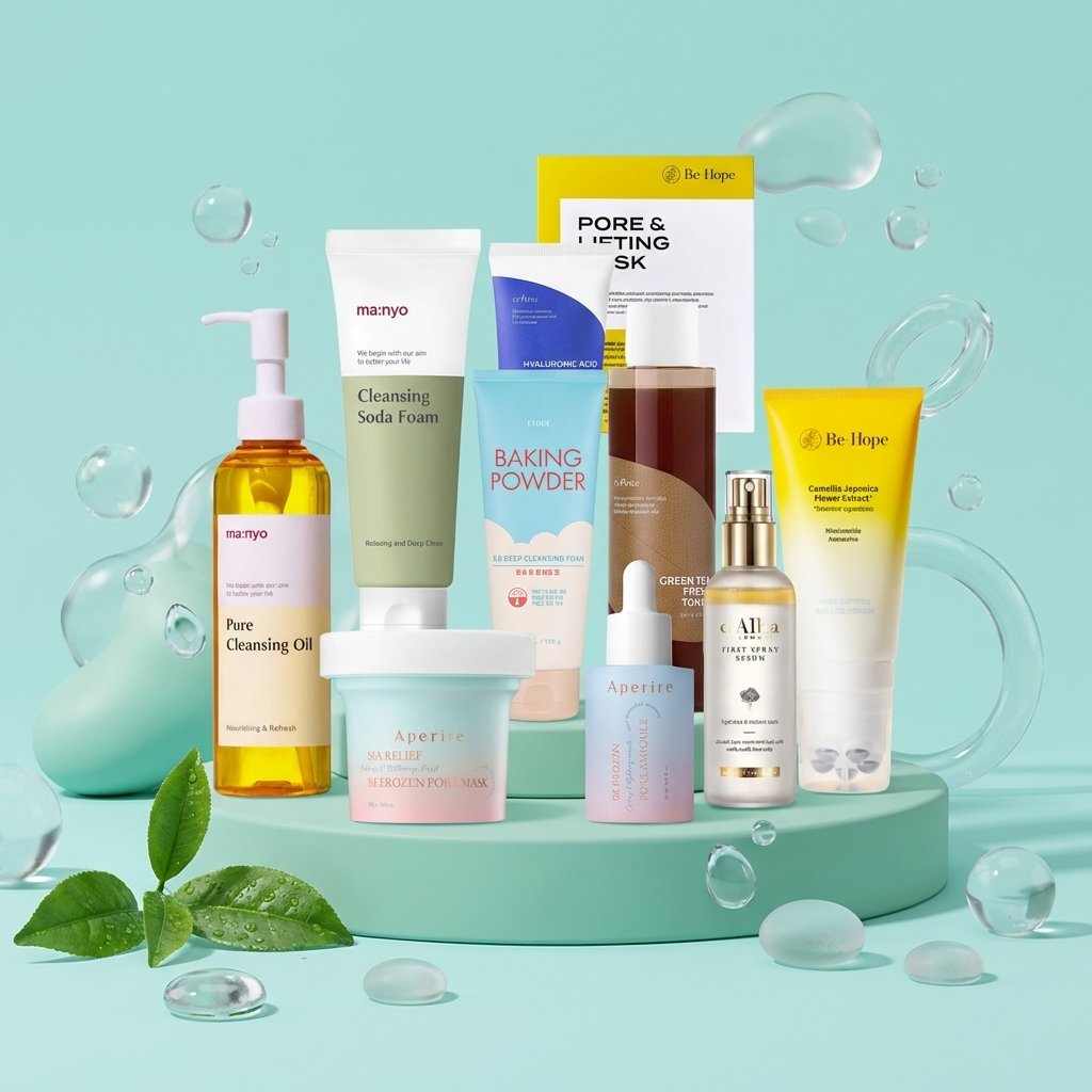Pore Control Skincare Bundle | OoshTush | K-beauty | Free Shipping Over $50 USD