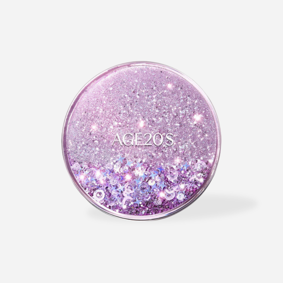 AGE20'S Essence Cover Pact New Original Shining Drops Edition SPF50+ PA+++ Case & Refill 12.5g x 3ea