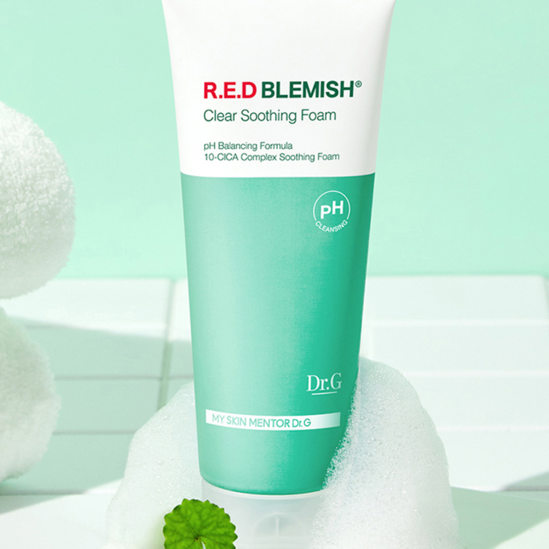 Dr.G Red Blemish Soothing Foam | Gentle Acne Cleanser