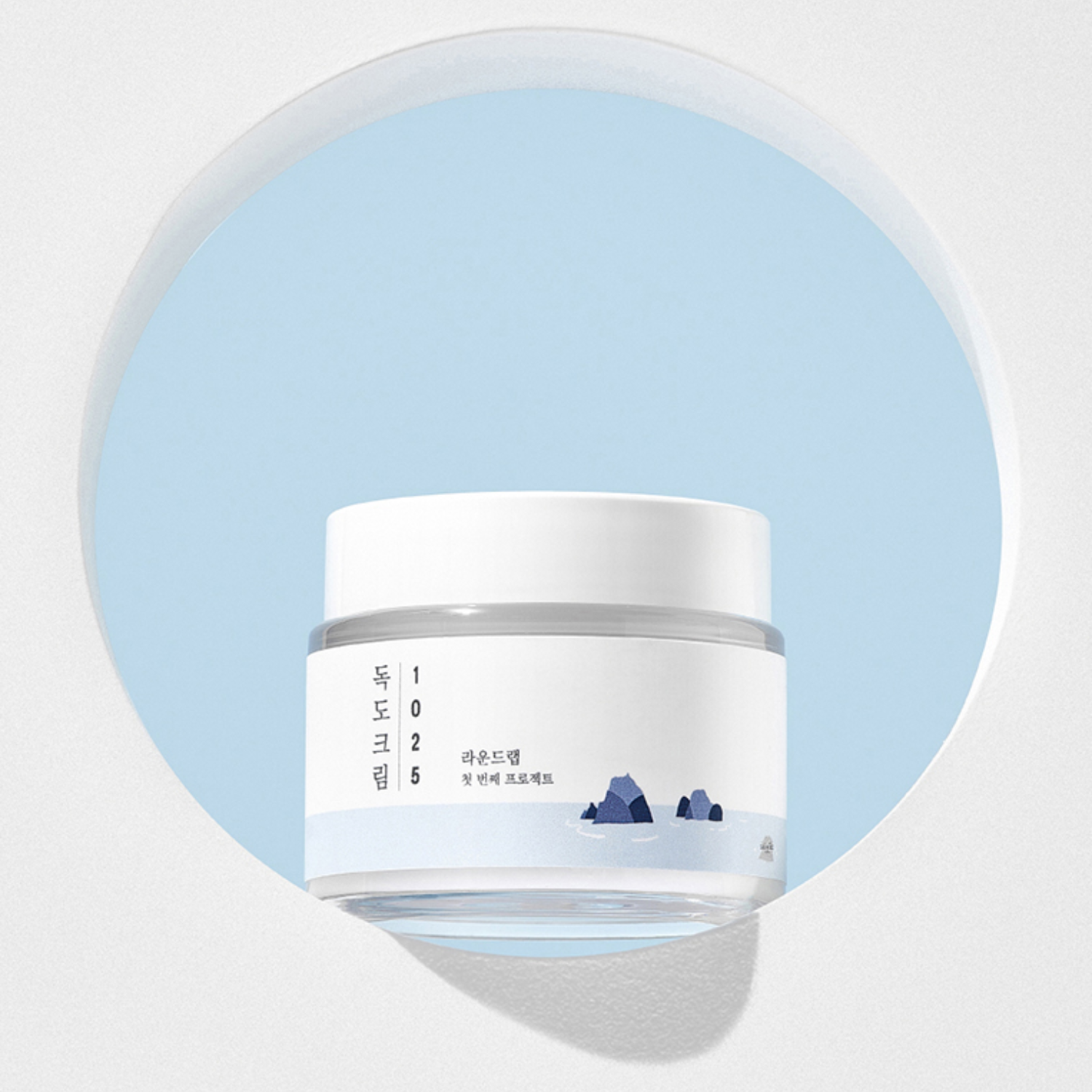 Round Lab 1025 Dokdo Cream 80ml | OoshTush | Korean Skincare | K-Beauty