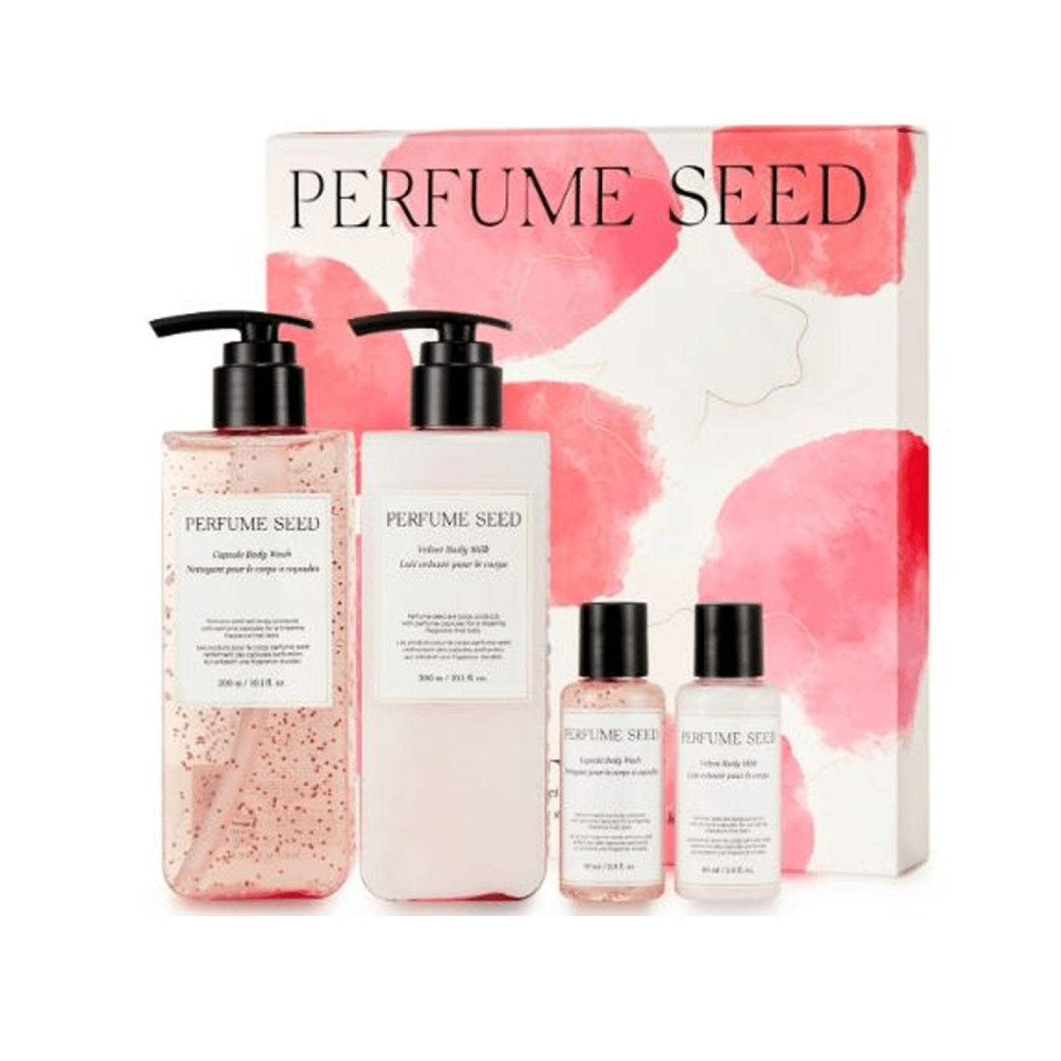The Face Shop Perfume Seed Velvet Body Milk 300ml | OoshTush | K-beauty | Free Shipping Over $50 USD