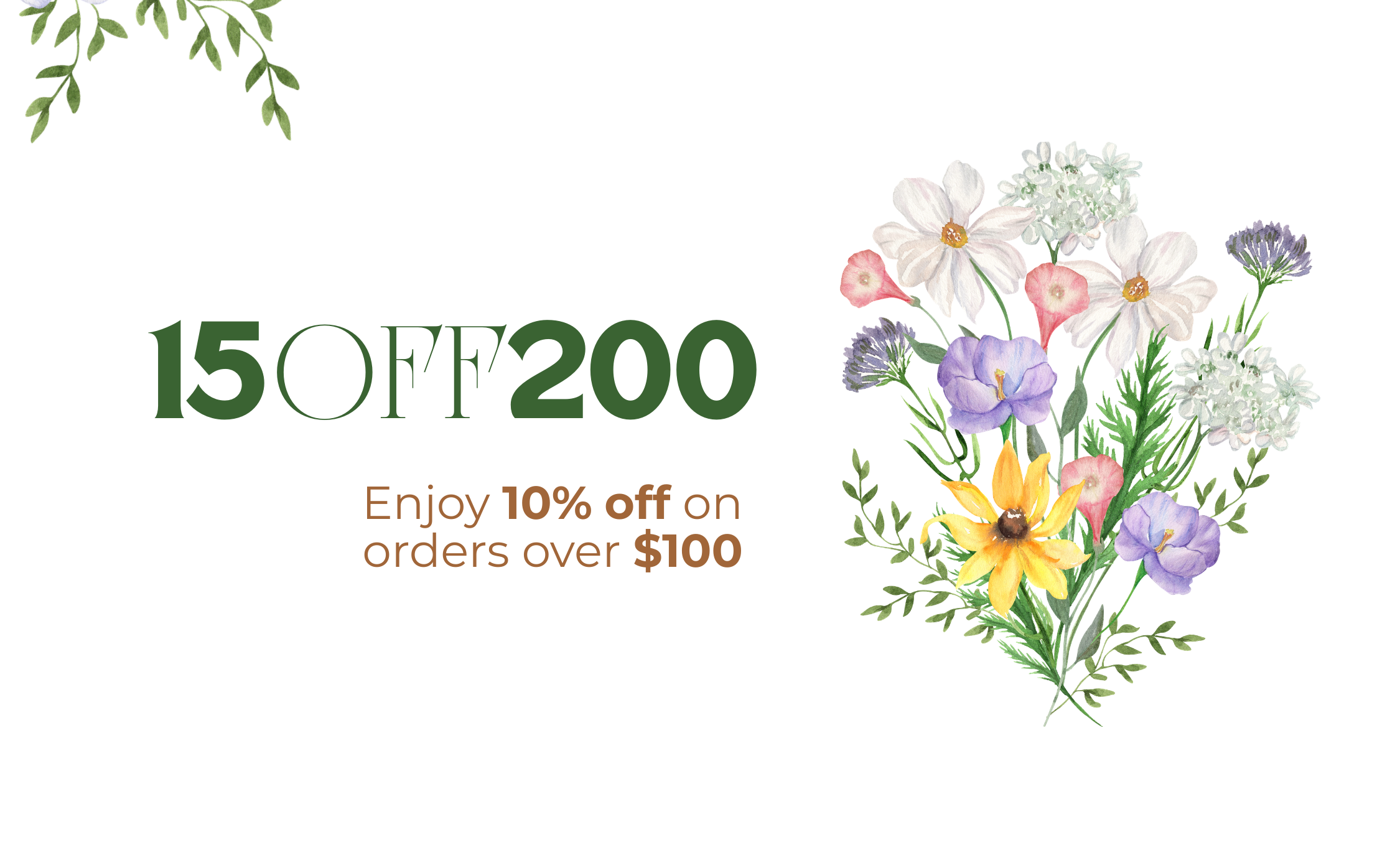 Use code 15OFF200 to get 15% off!