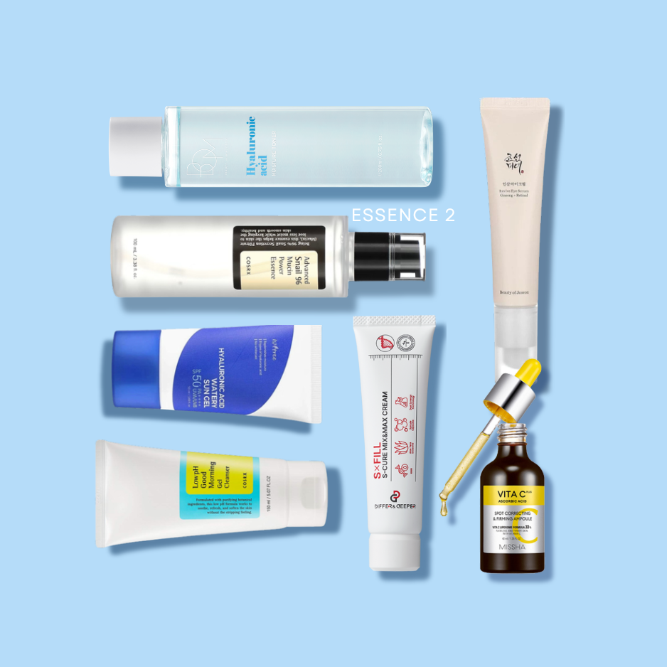 7-Step Glass Skin Routine (Morning & Night) | OoshTush | K-beauty | Free Shipping Over $50 USD