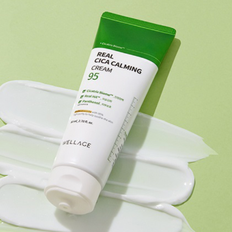 Real Cica Calming Cream 80ml - Soothes Sensitive Skin