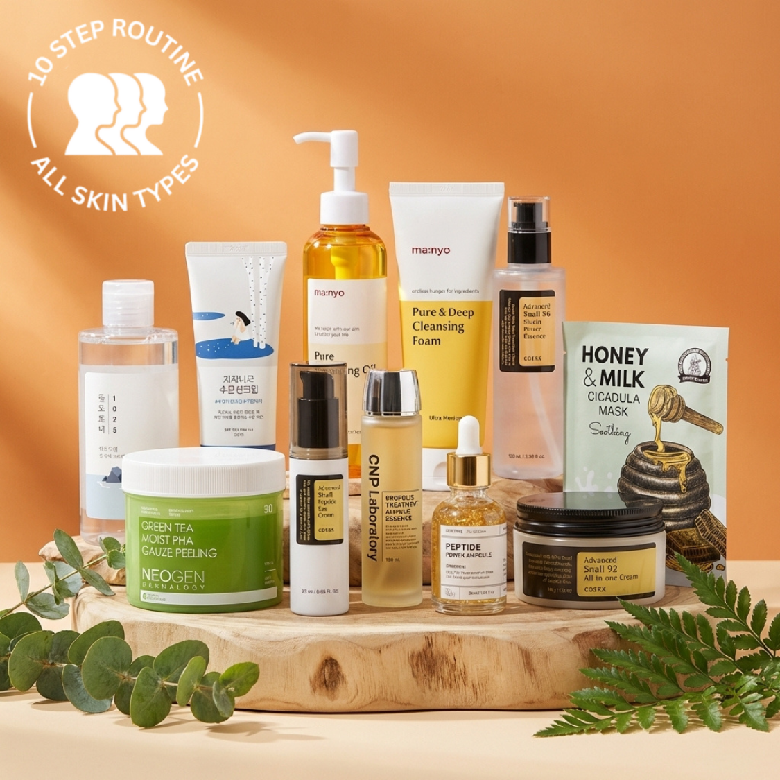 10-Step Nourishing Skincare Routine for All Skin