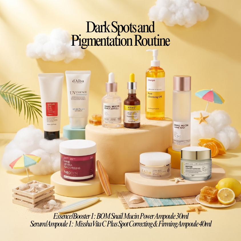 Dark Spots and Pigmentation Routine