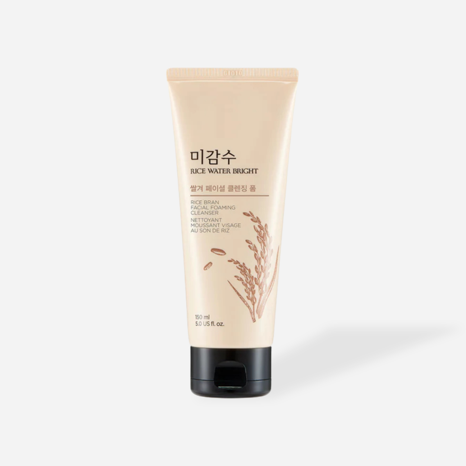 The Face Shop Rice Water Bright Rice Bran Facial Foaming Cleanser 150ml