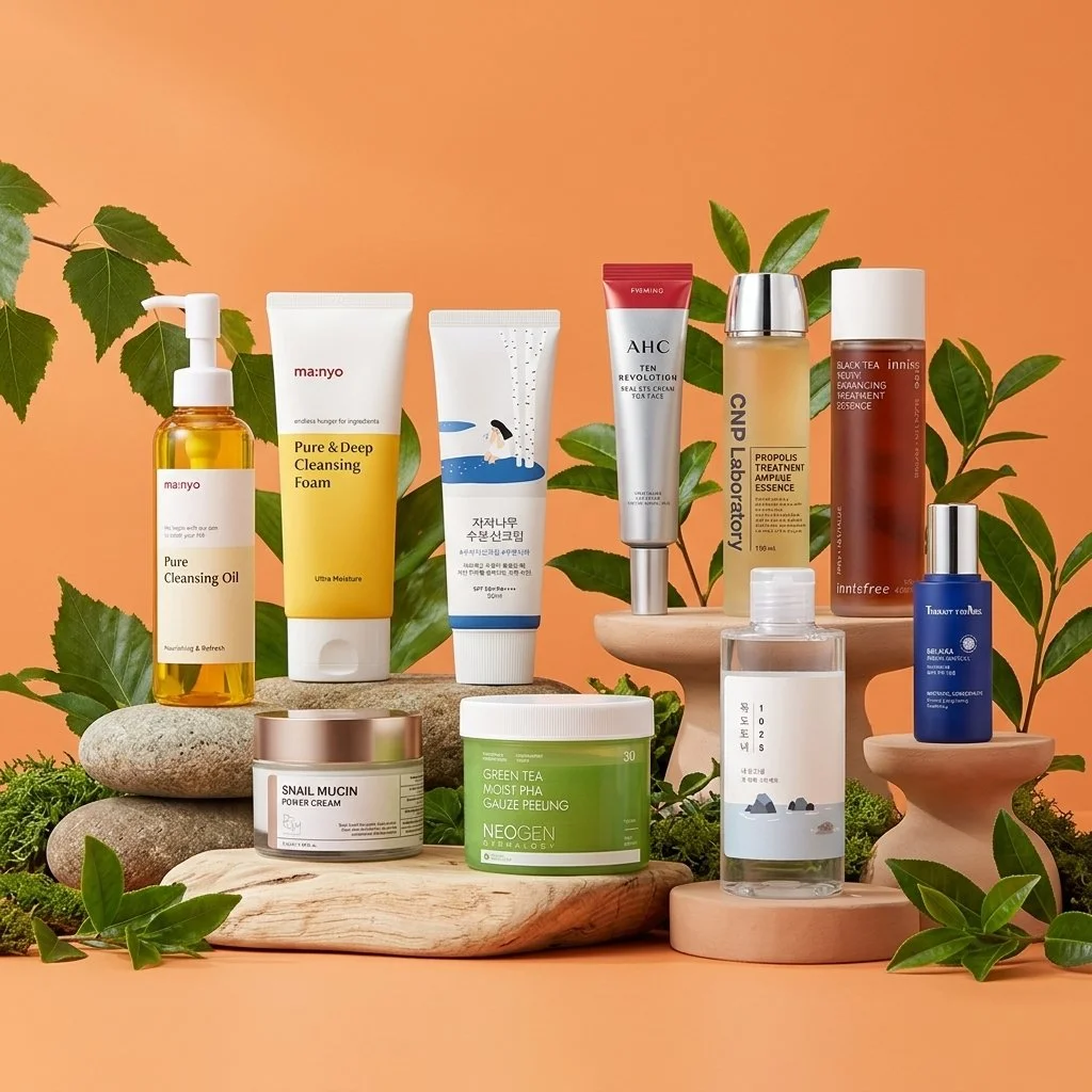 10-Step All Skin Nourishing Korean Skincare Routine | OoshTush | K-beauty Korean Skincare