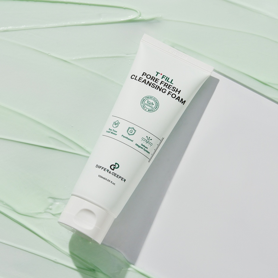 Differ & Deeper Pore Fresh Cleansing Foam - Deep Cleanse
