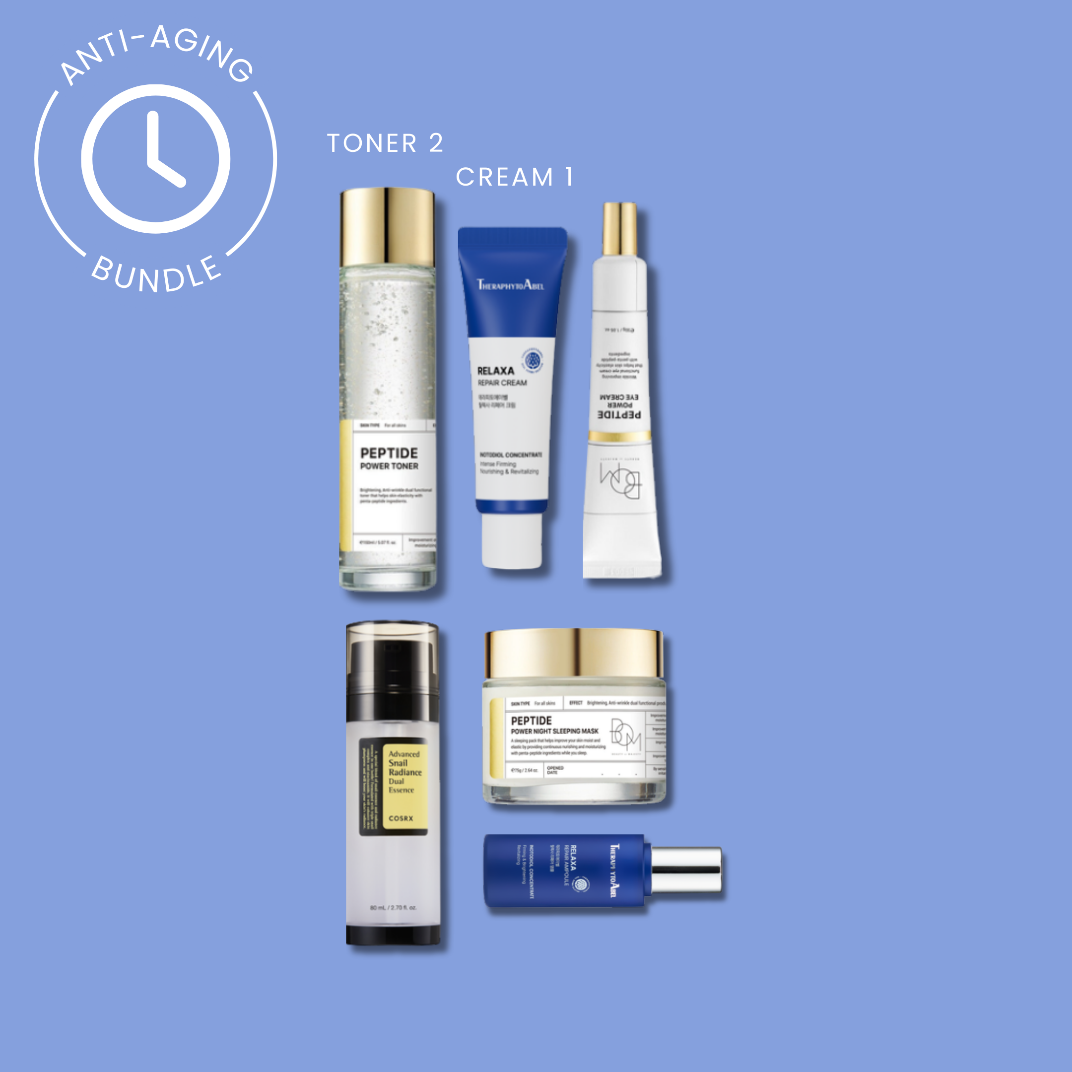 Anti-Aging Skincare Bundle | OoshTush | K-beauty | Free Shipping Over $40 USD | Korean Skincare