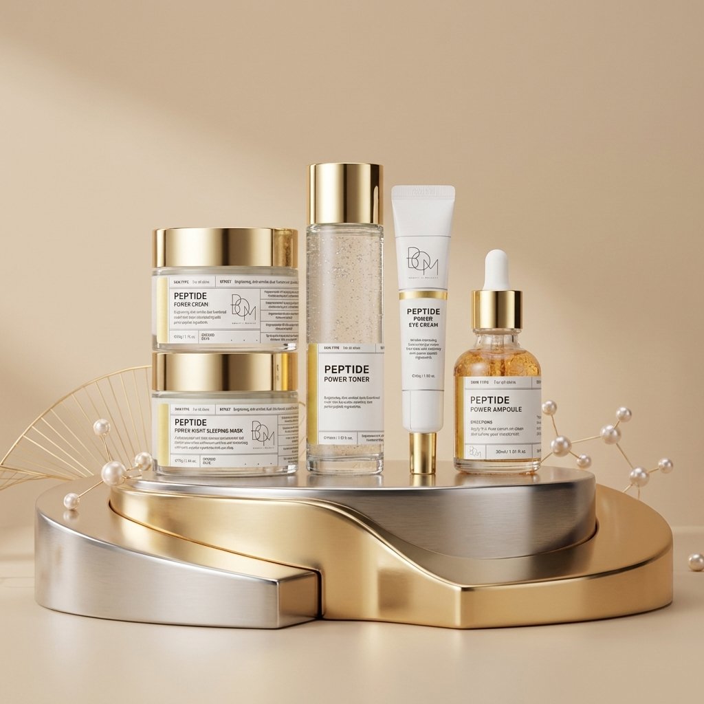 BOM Peptide Power Age Rewind Bundle | OoshTush | K-beauty | Korean Skincare