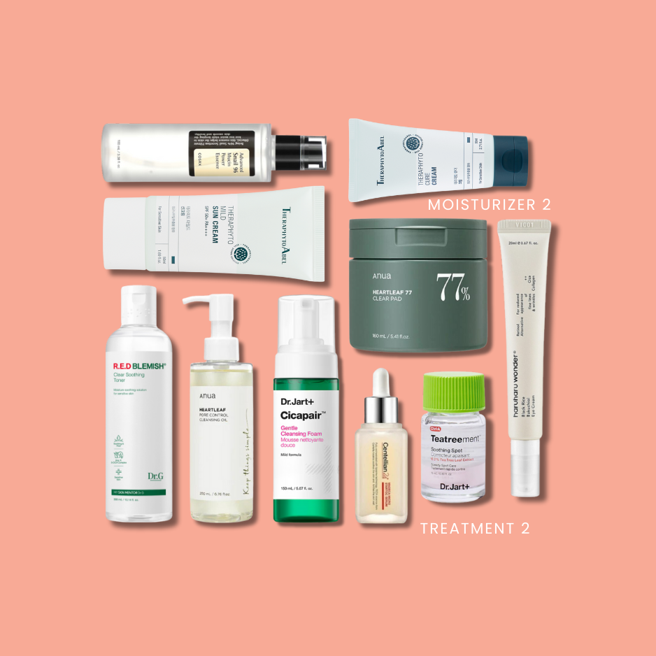 K-Beauty 10-Step Nourishing Skincare Routine (Sensitive/Acne-prone) | OoshTush | K-beauty | Korean Skincare