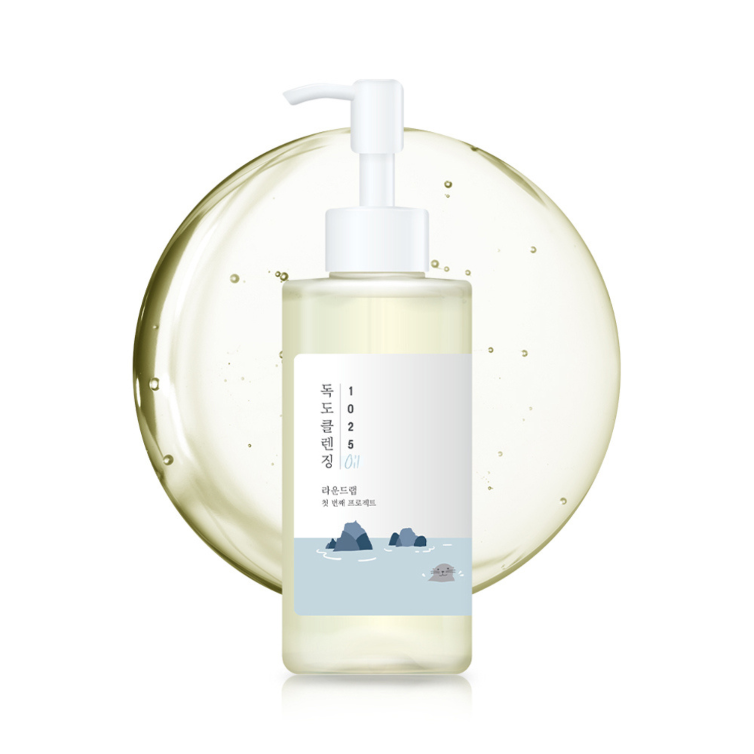 Round Lab 1025 Dokdo Cleansing Oil 200ml | OoshTush | Korean Skincare | K-Beauty