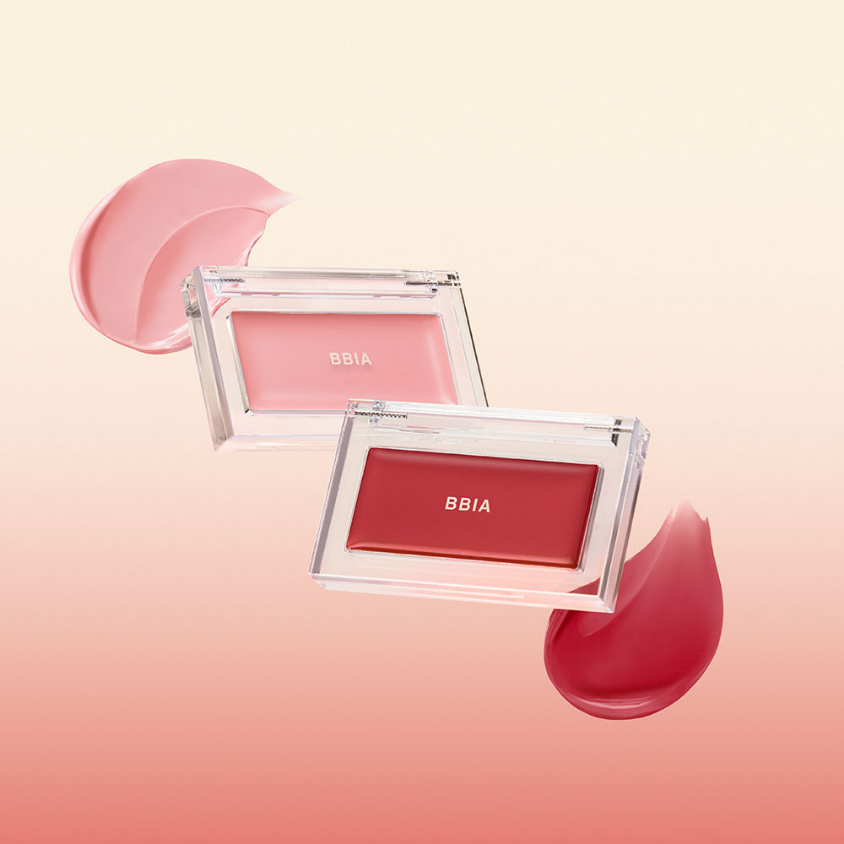 BBIA Downy Cheek 3.5g: Soft Cream Blush for Flushed Look