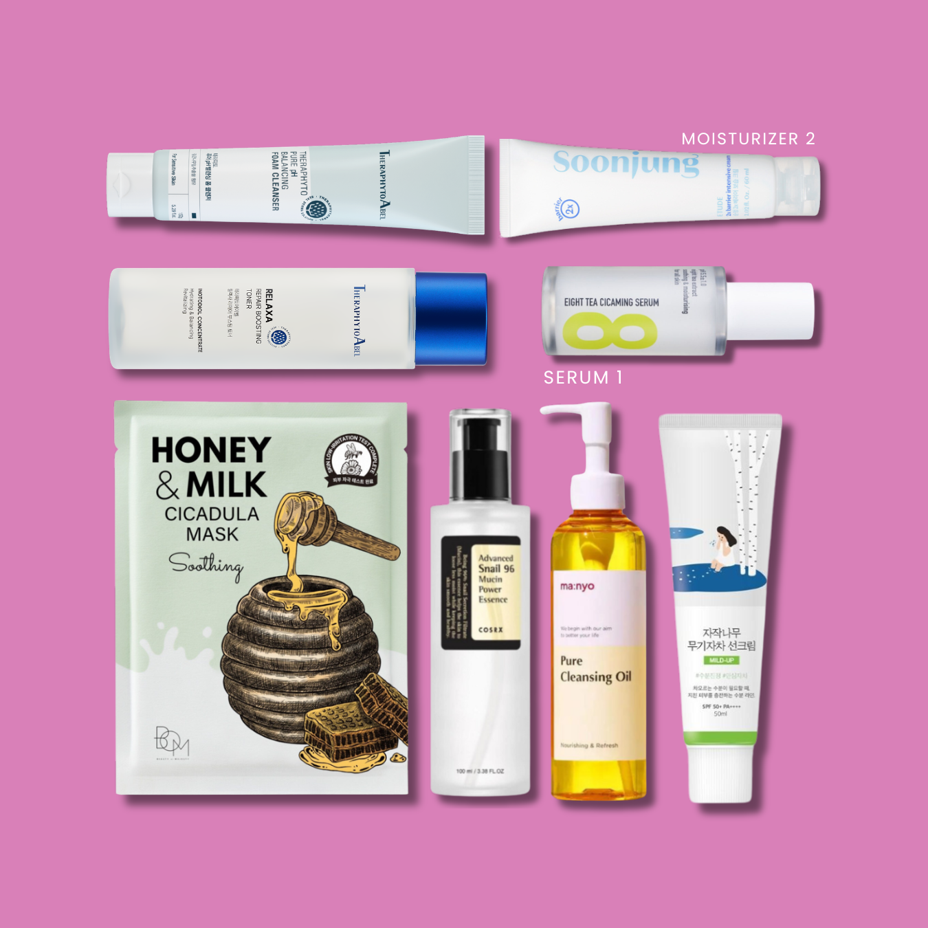 Barrier Repair Skincare Bundle (Cicapair & Ceramidin 8 Products)