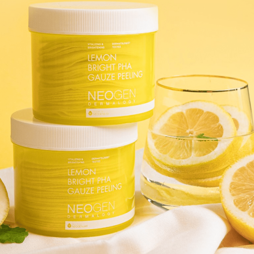 Neogen Lemon Gauze Brightening Pads - Radiance & Exfoliation