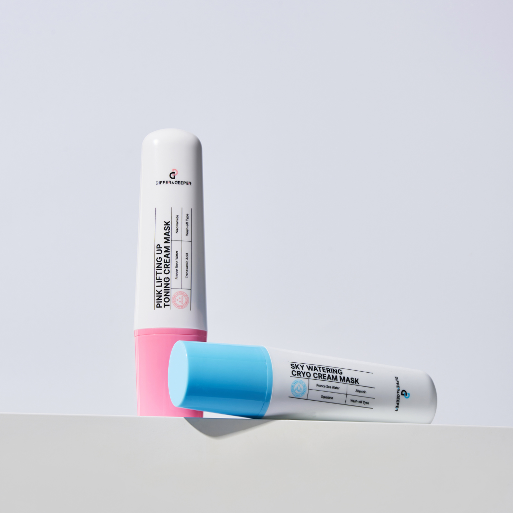 Luxury At-Home Skincare: Differ & Deeper Pink Cream Mask