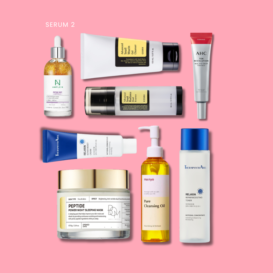 8-Step Age Control Skincare Routine (Morning & Night) | OoshTush | K-beauty | Free Shipping Over $50