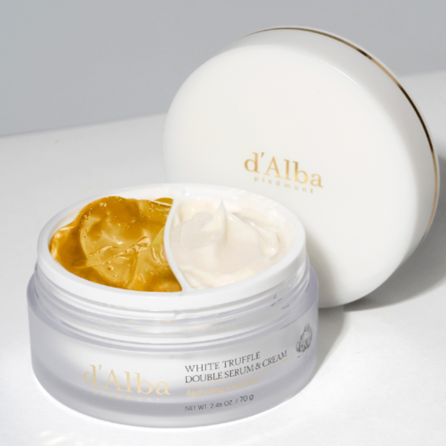 d'alba White Truffle Double Serum & Cream 70g | OoshTush | Free Shipping $40+ USD | K-beauty