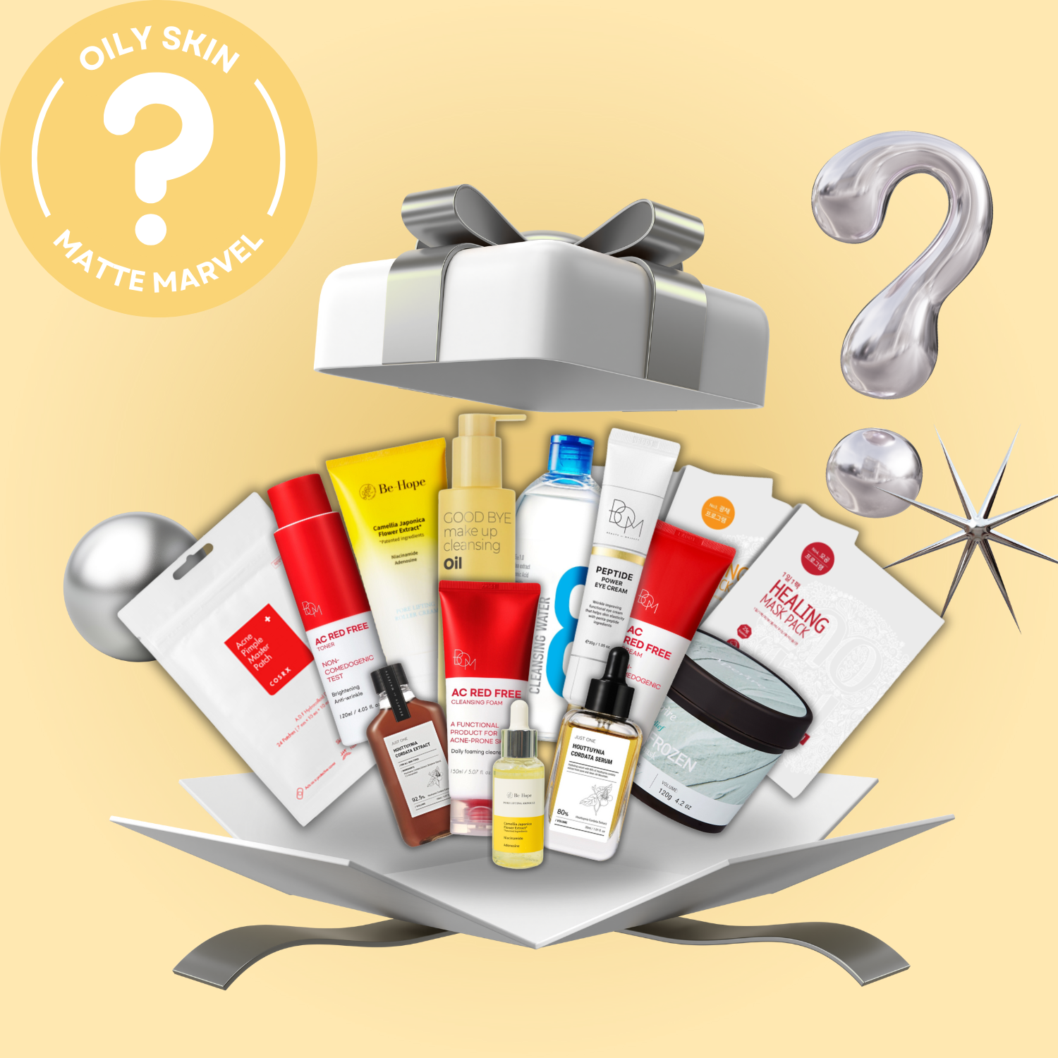 Oily Skin Matte Marvel Box (5 , 7, & 10 Product Box)