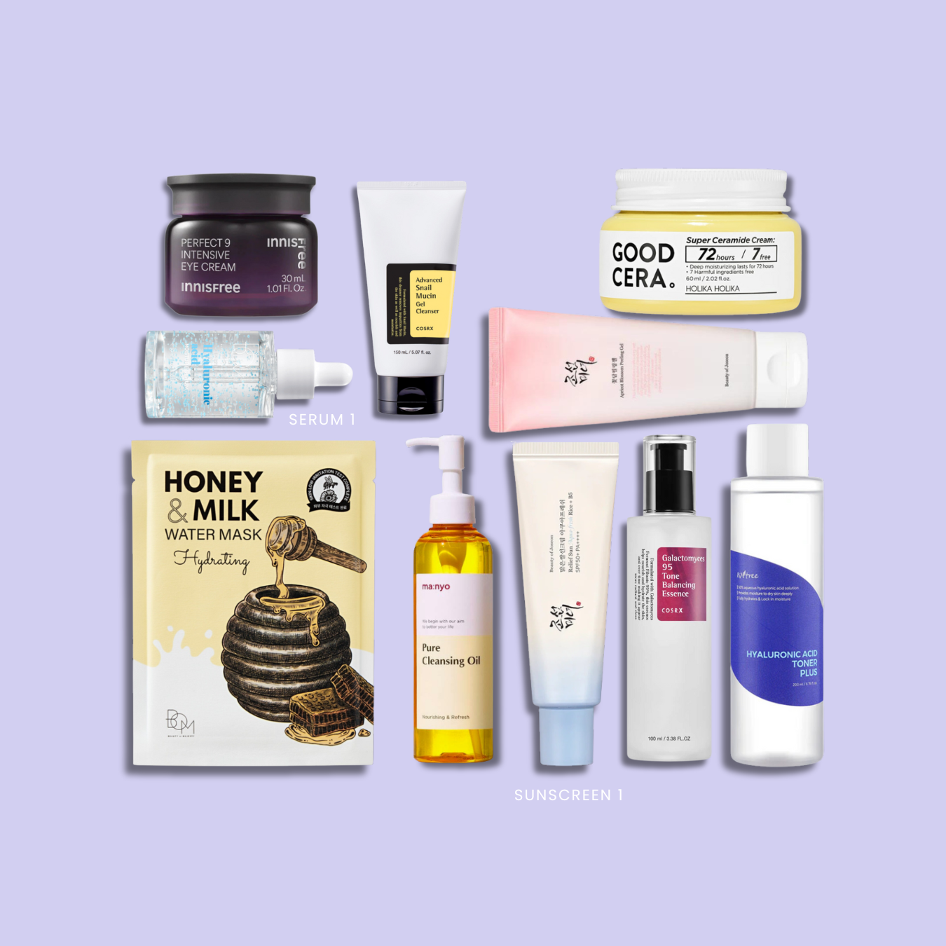 10-Step Ultimate Radiance Skincare Routine Normal/Dry Skin | OoshTush | K-beauty