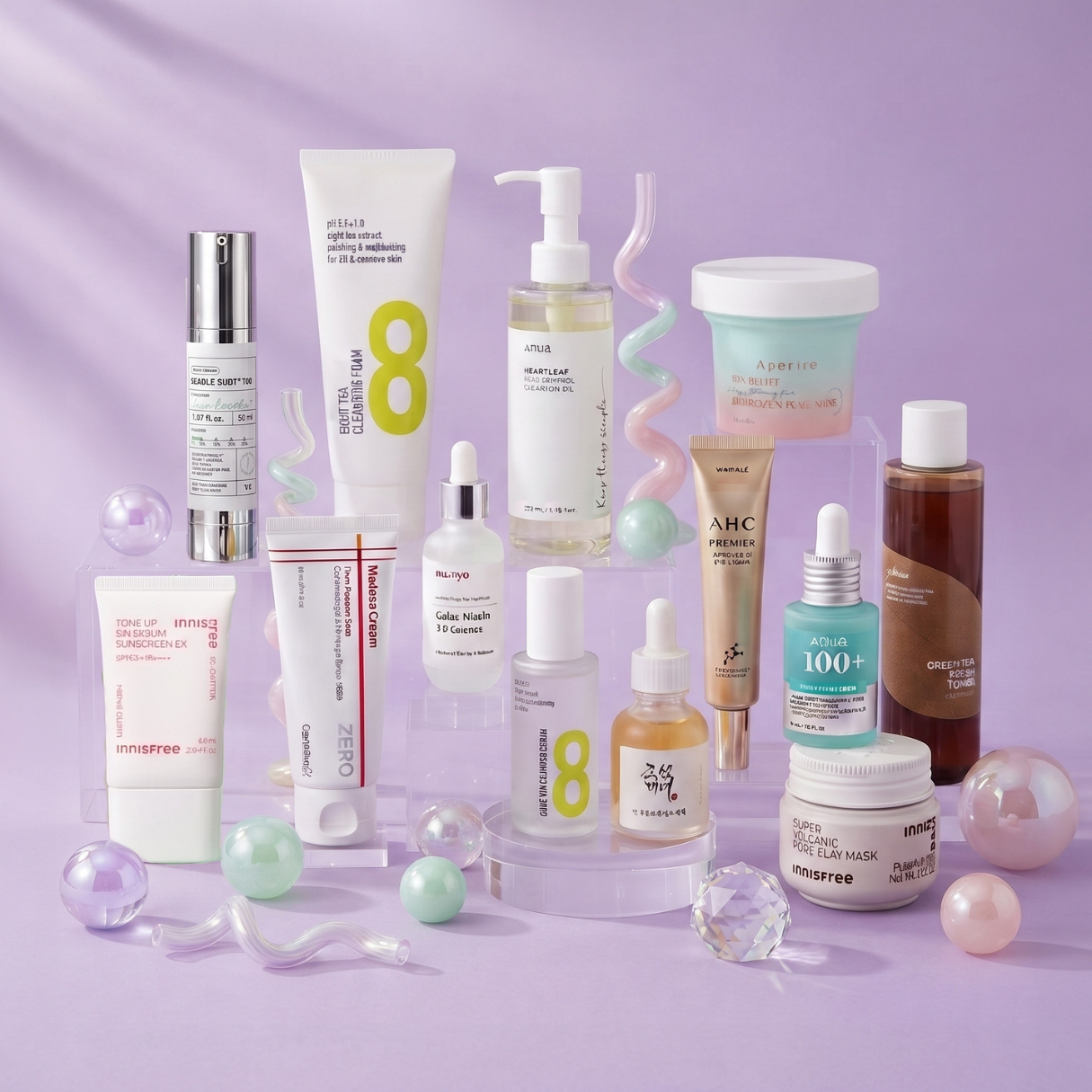 10-Step Oily & Combination Skincare Routine | OoshTush | K-beauty