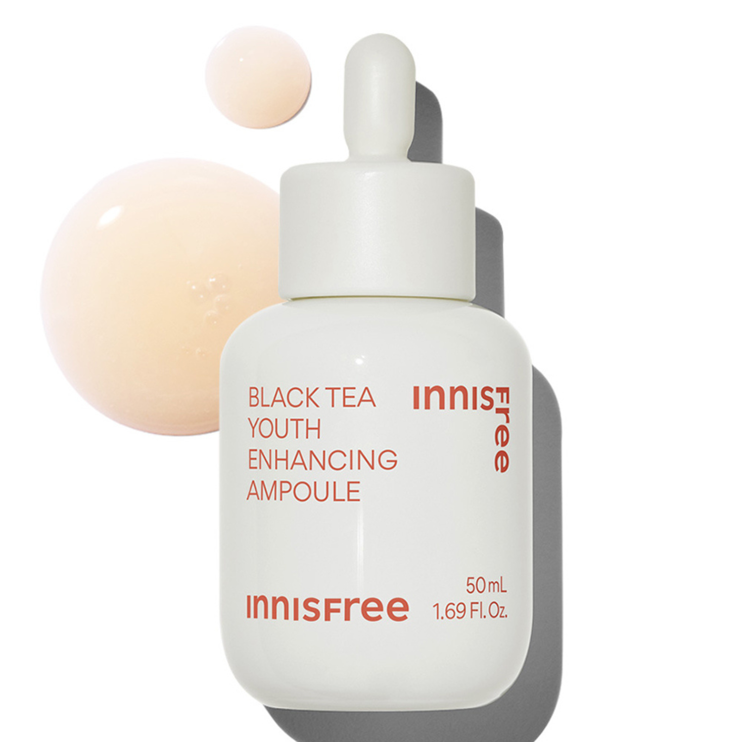 Innisfree Black Tea Youth Enhancing Ampoule 50ml | OoshTush | K-Beauty | Korean Skincare