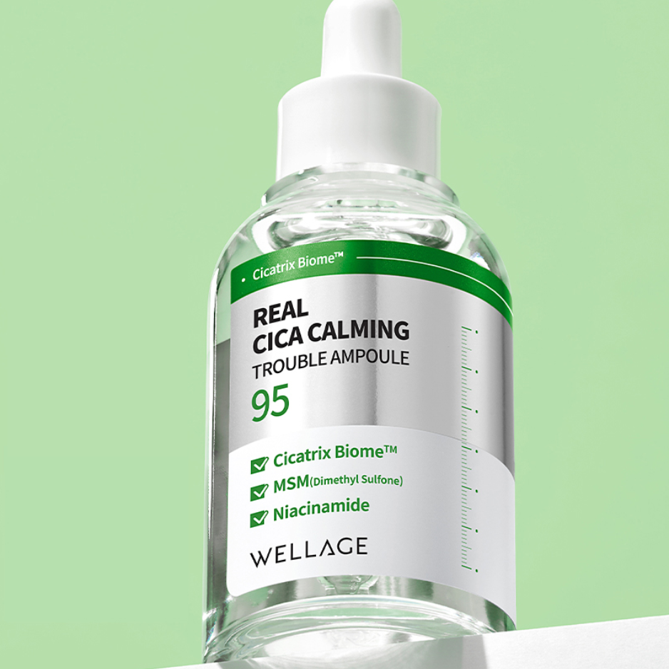 Wellage Real Cica Calming 95 Cream | Soothing Moisturizer