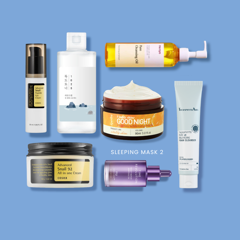 7-Step Glass Skin Routine (Morning & Night) | OoshTush | K-beauty | Free Shipping Over $50 USD