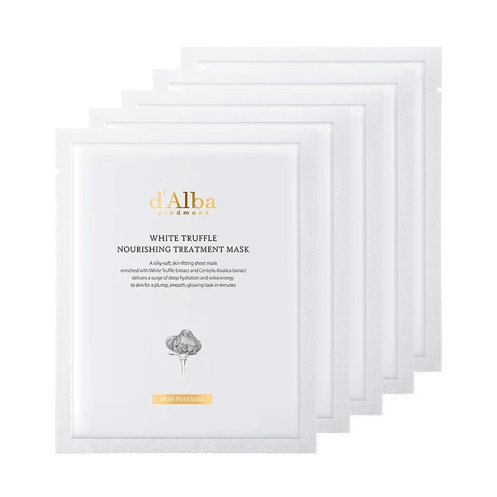 d'Alba White Truffle Nourishing Mask: Intense Hydration Here