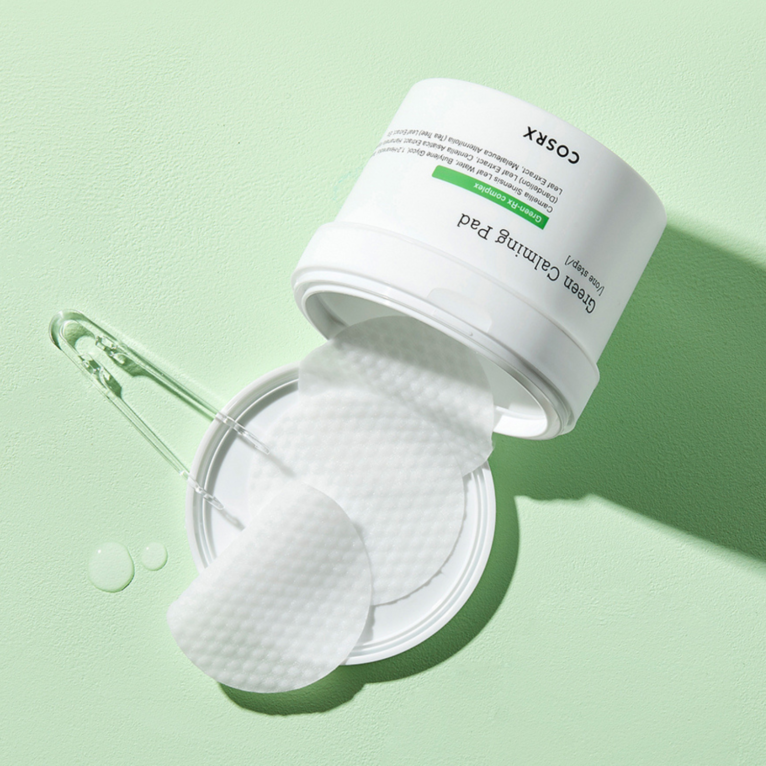 COSRX One Step Green Calming Pad 140ml | OoshTush | Free Shipping $50+ USD | K-beauty