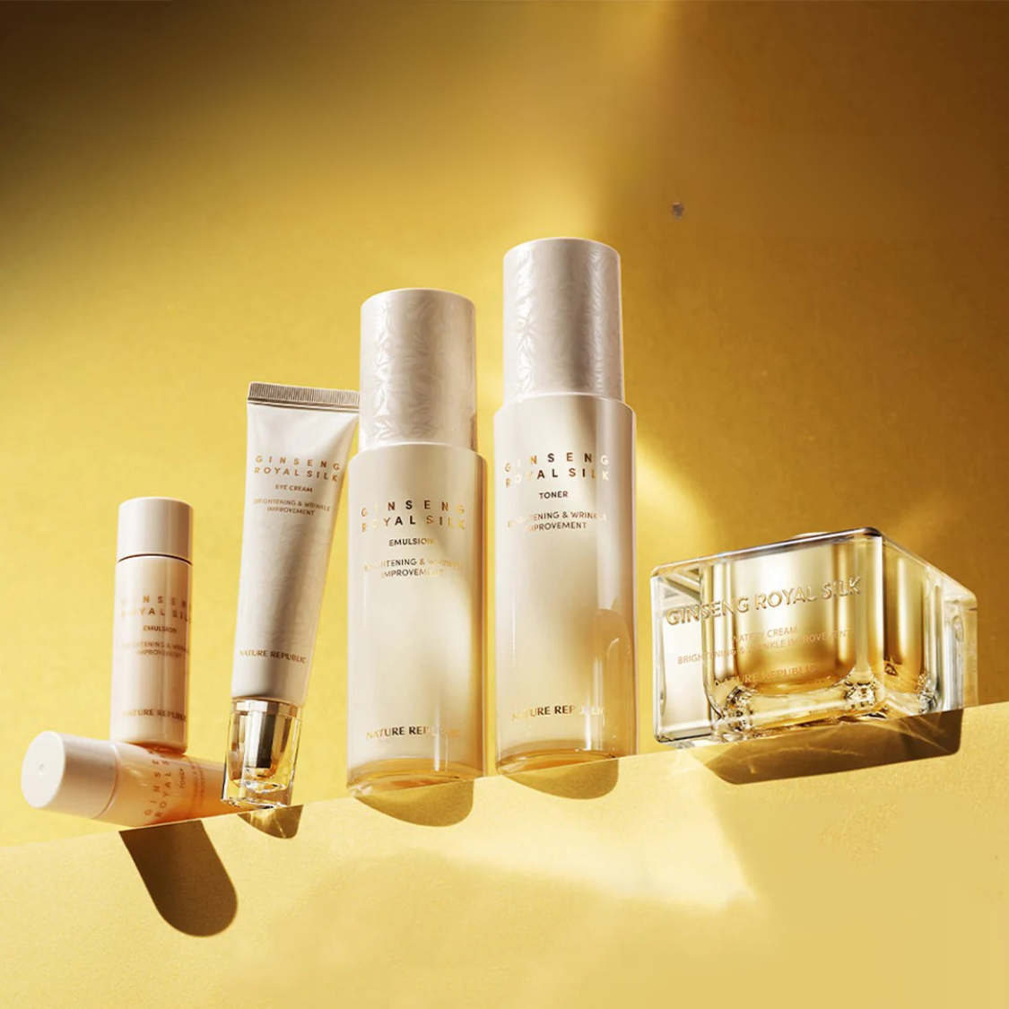 Nature Republic Ginseng Royal Silk Skin Care Trio Set