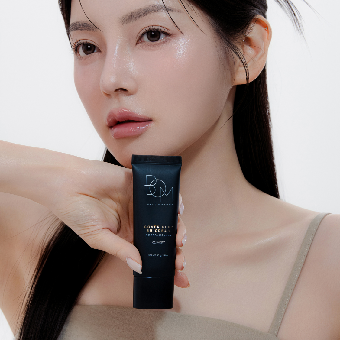 BOM Cover Flex BB Cream SPF50+ PA++++ 40g | K-Beauty | Korean Skincare
