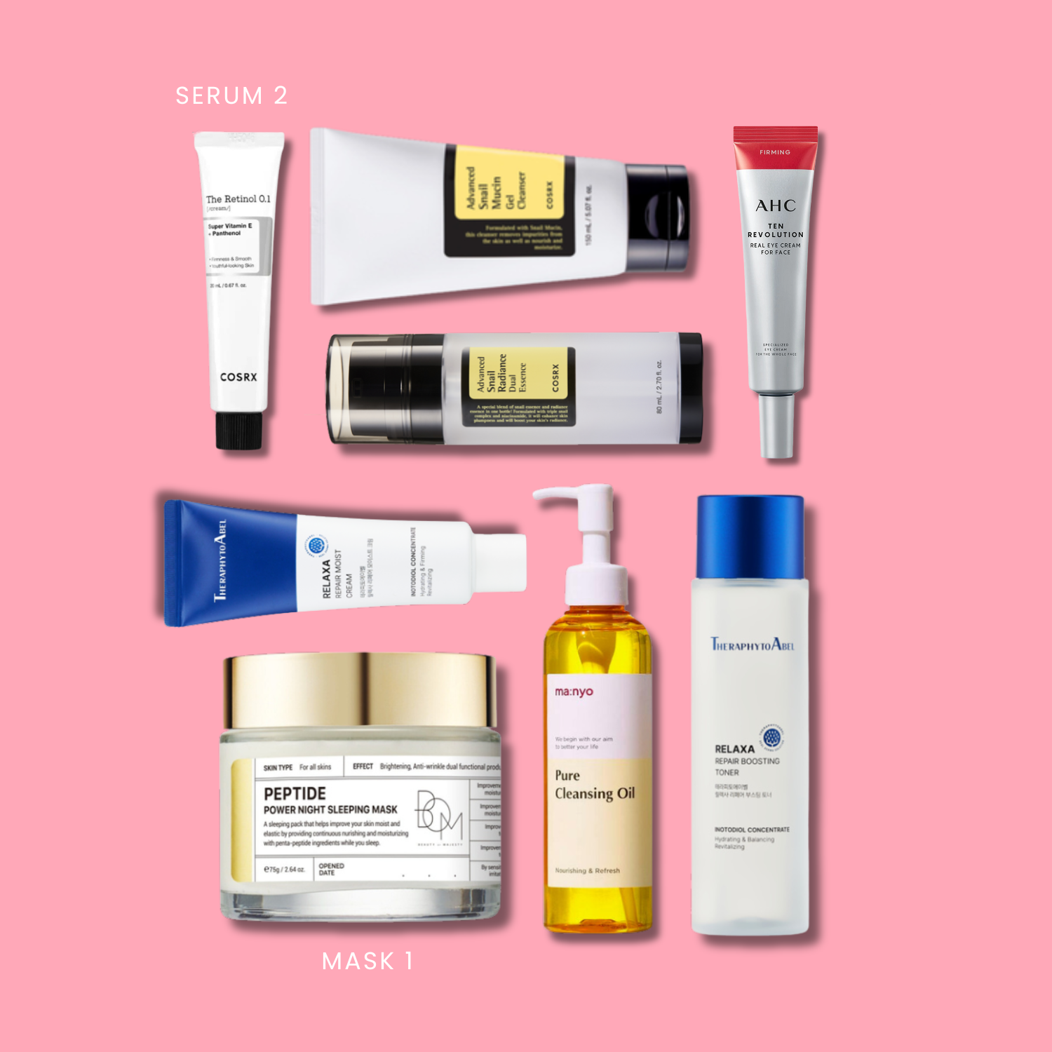 8-Step Age Control Skincare Routine (Morning & Night) | OoshTush | K-beauty | Free Shipping Over $50