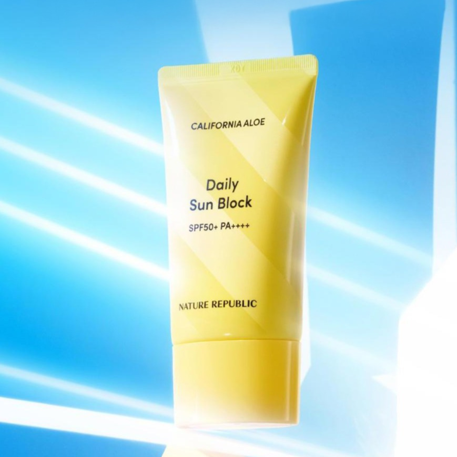 Nature Republic California Aloe Daily Sun Block SPF50+ PA++++ 57ml | OoshTush | K-Beauty | Korean Skincare